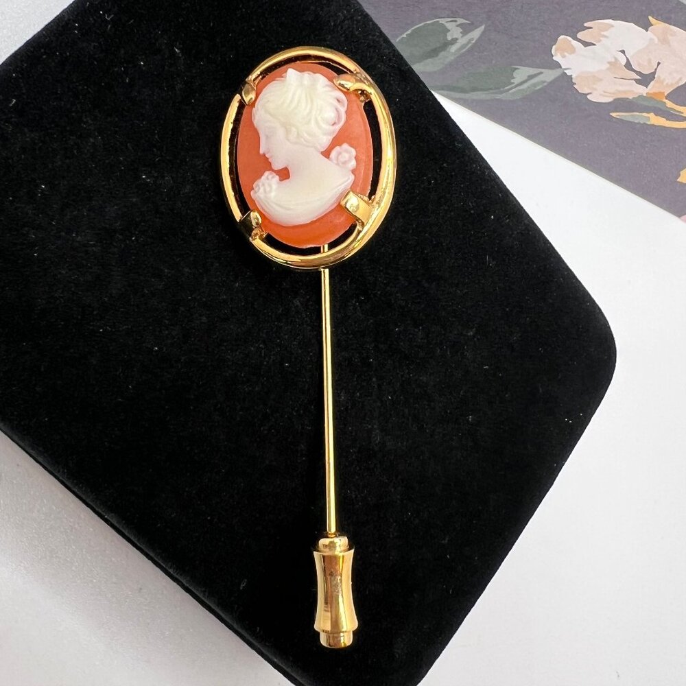 SALE 3/$20**Napier Cameo Stick Pin